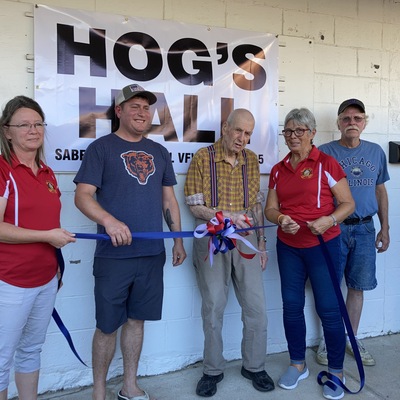 VFW Post 7285 Dedication of Hog's Hall
